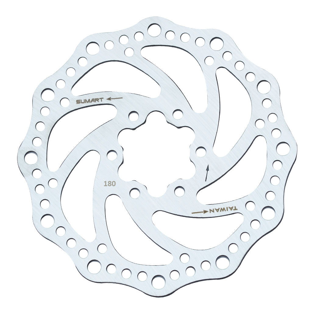Disco De Freno 180mm Para Bicicleta Sumart