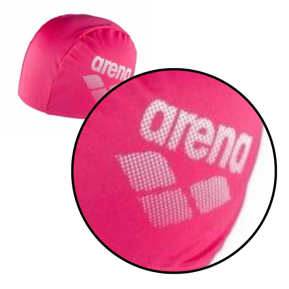 Gorra De Natacion Adulto Tela Poliester Arena