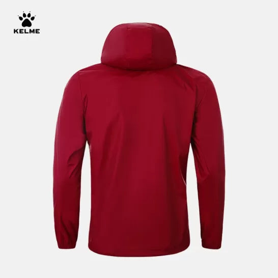 Campera De Lluvia Deportiva Kelme C/capucha Y Cierres