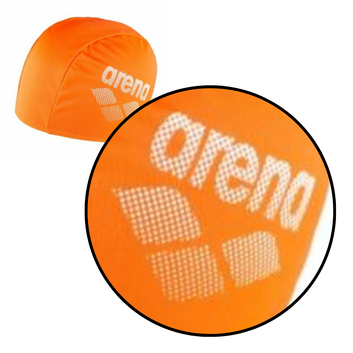 Gorra De Natacion Adulto Tela Poliester Arena