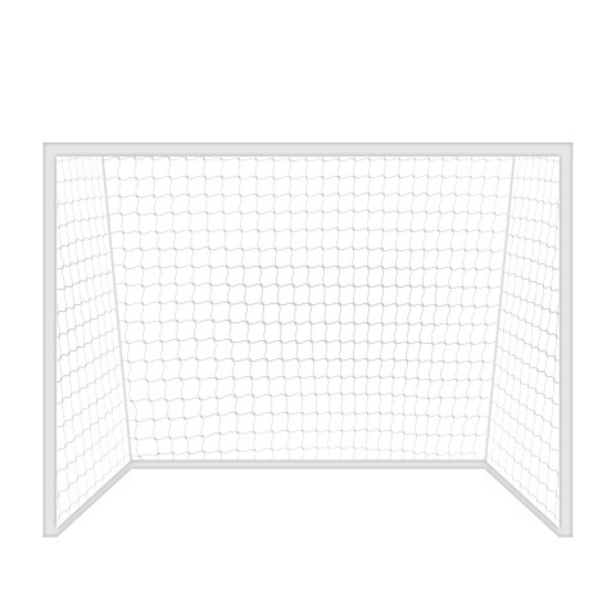 Par Red De Arco Baby Futbol 4,2x2,3x0,5m 4mm Gismar