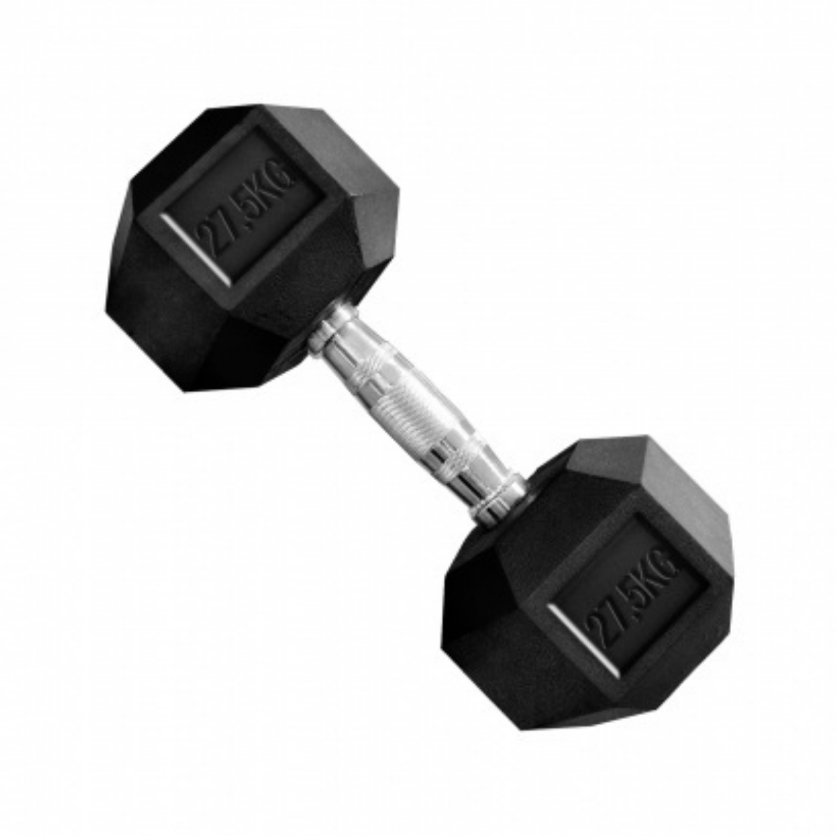 Mancuerna Hexagonales Hierro Recubierto 27,5kg Rhino
