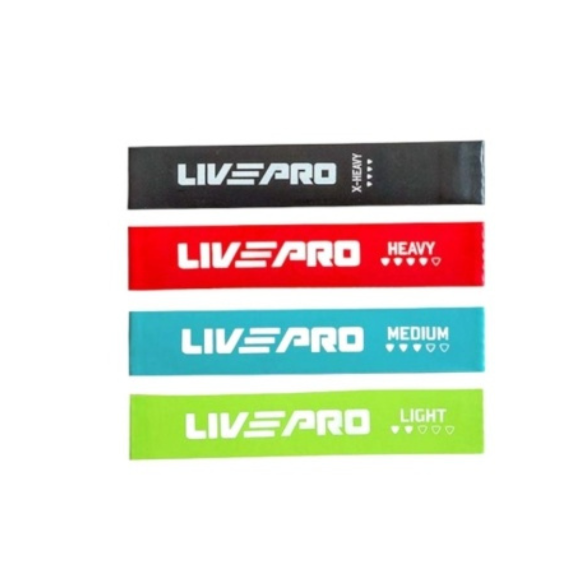 Set 4 Mini Bands Loop Bands Livepro