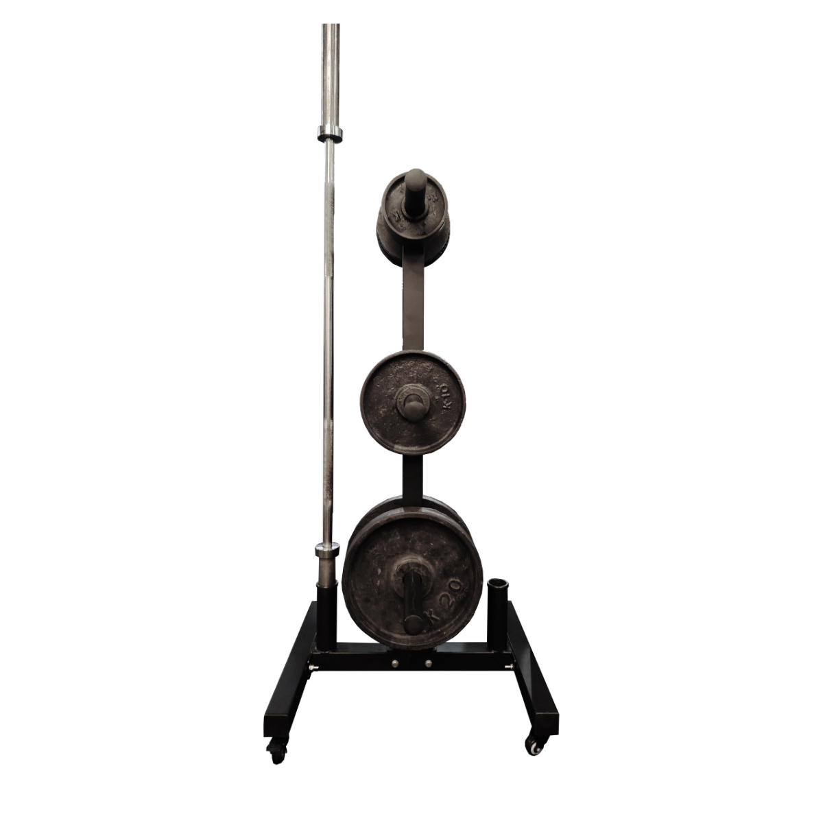 Soporte Para Discos Olímpicos Y Barras Rhino