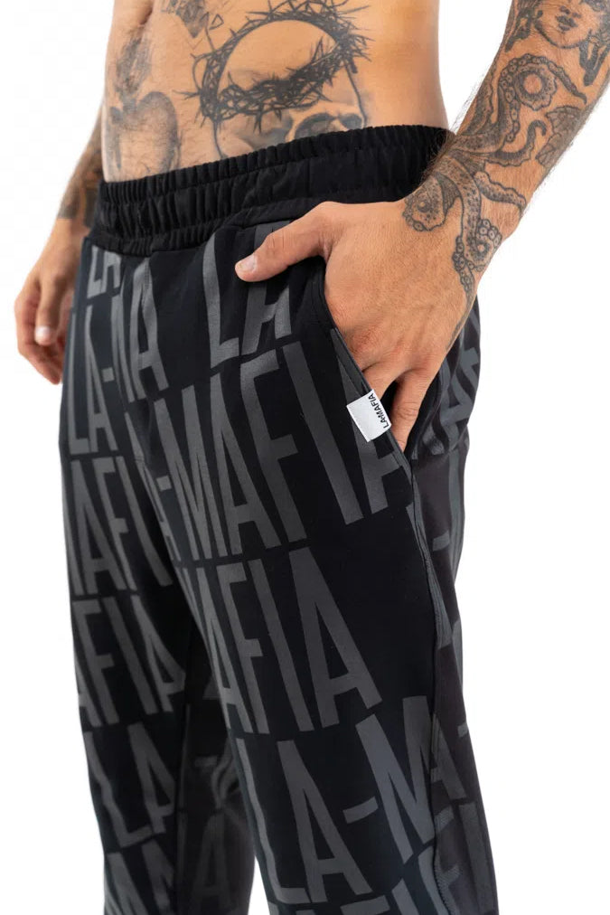 Pantalón Noir Adulto La Mafia