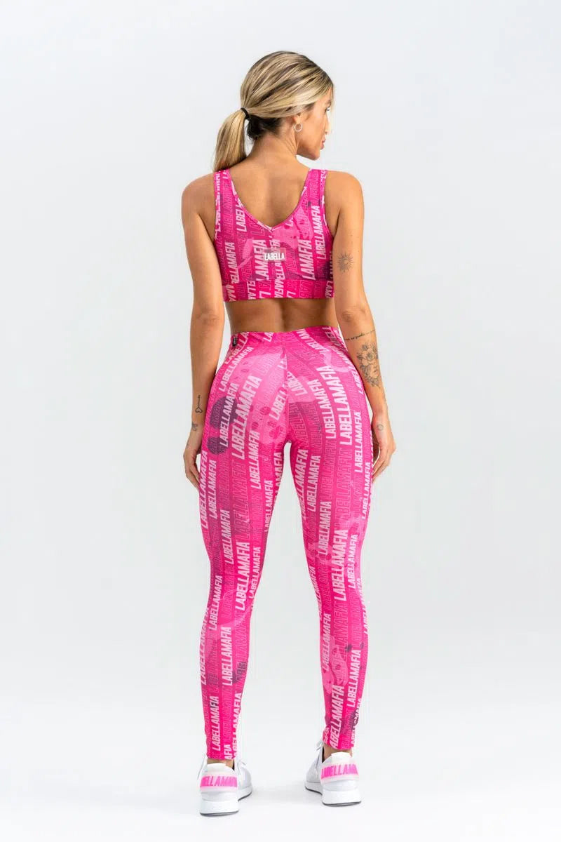 Calza Deportiva Print Dama La Bella Mafia