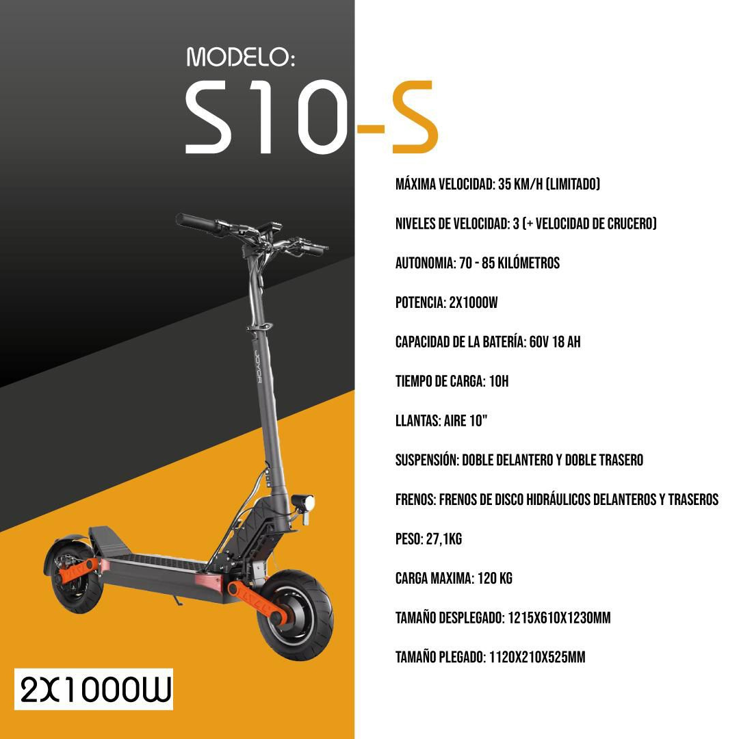 Monopatin Electrico S10-S Joyor