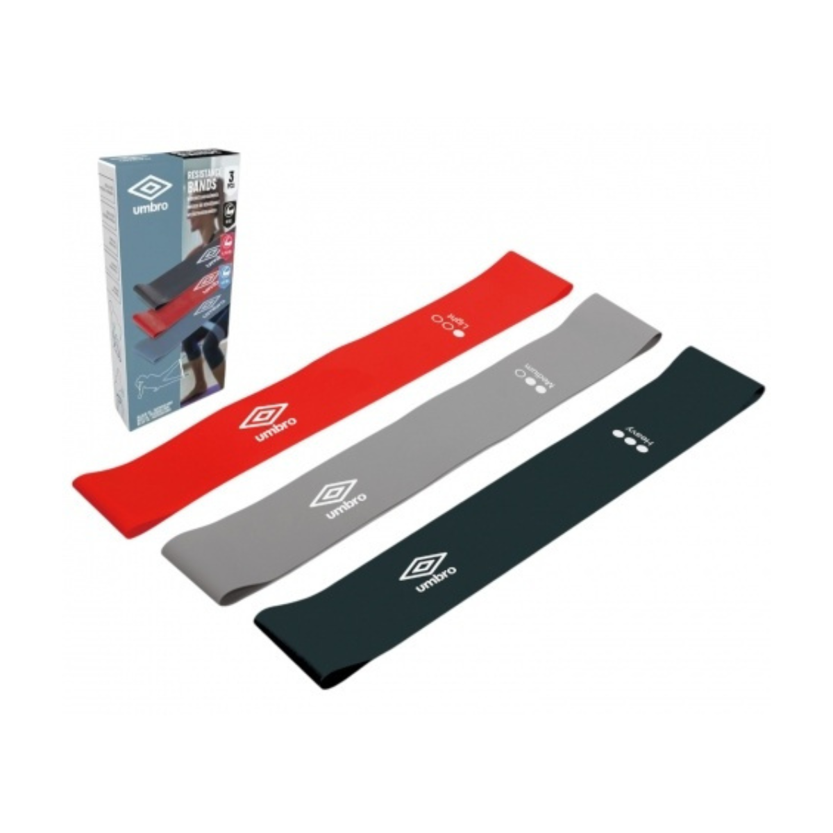 Set Minibandas X3 - Suave, Media Y Fuerte Umbro