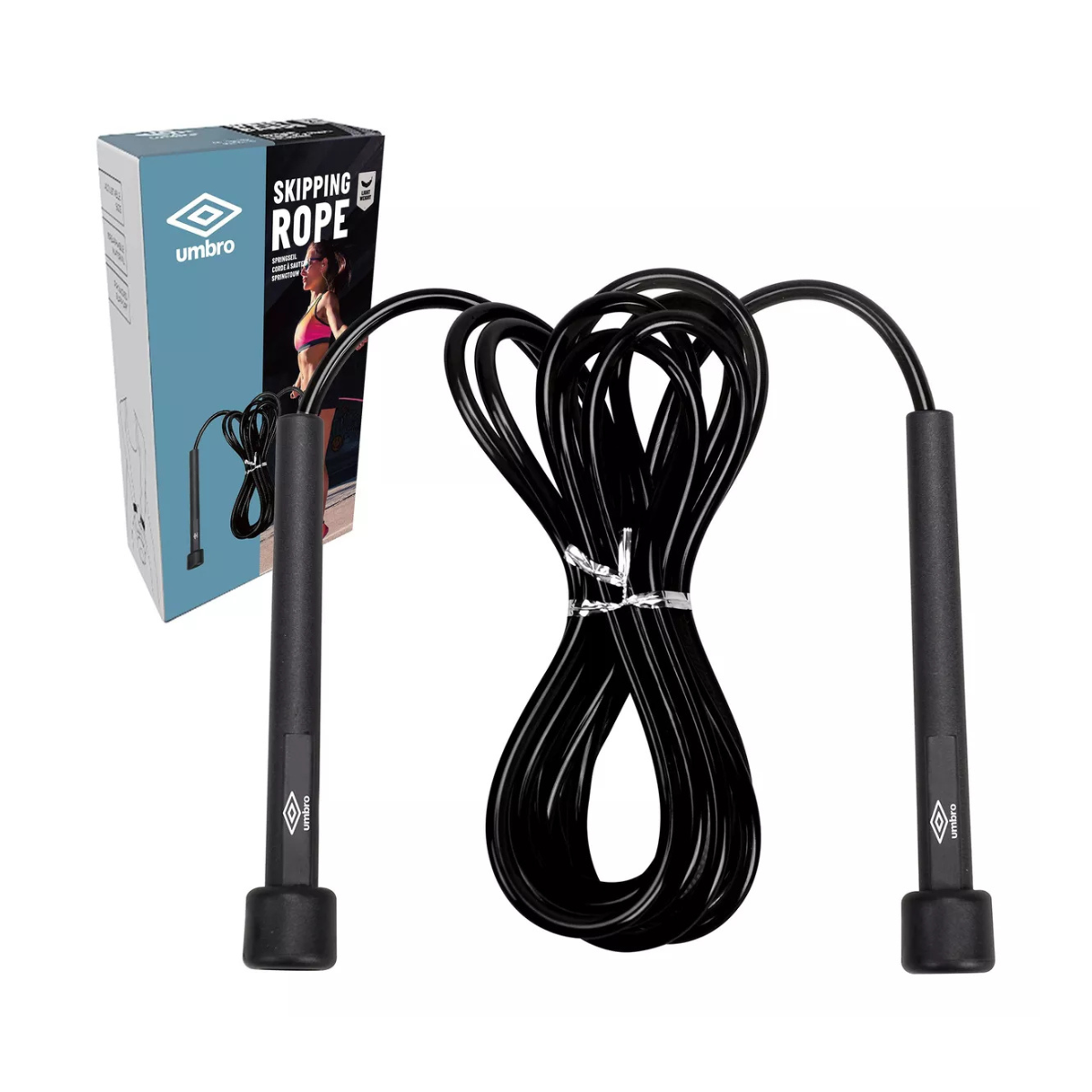 Cuerda De Saltar Pvc Entrenamiento Pro 275cmx0.5mm Umbro
