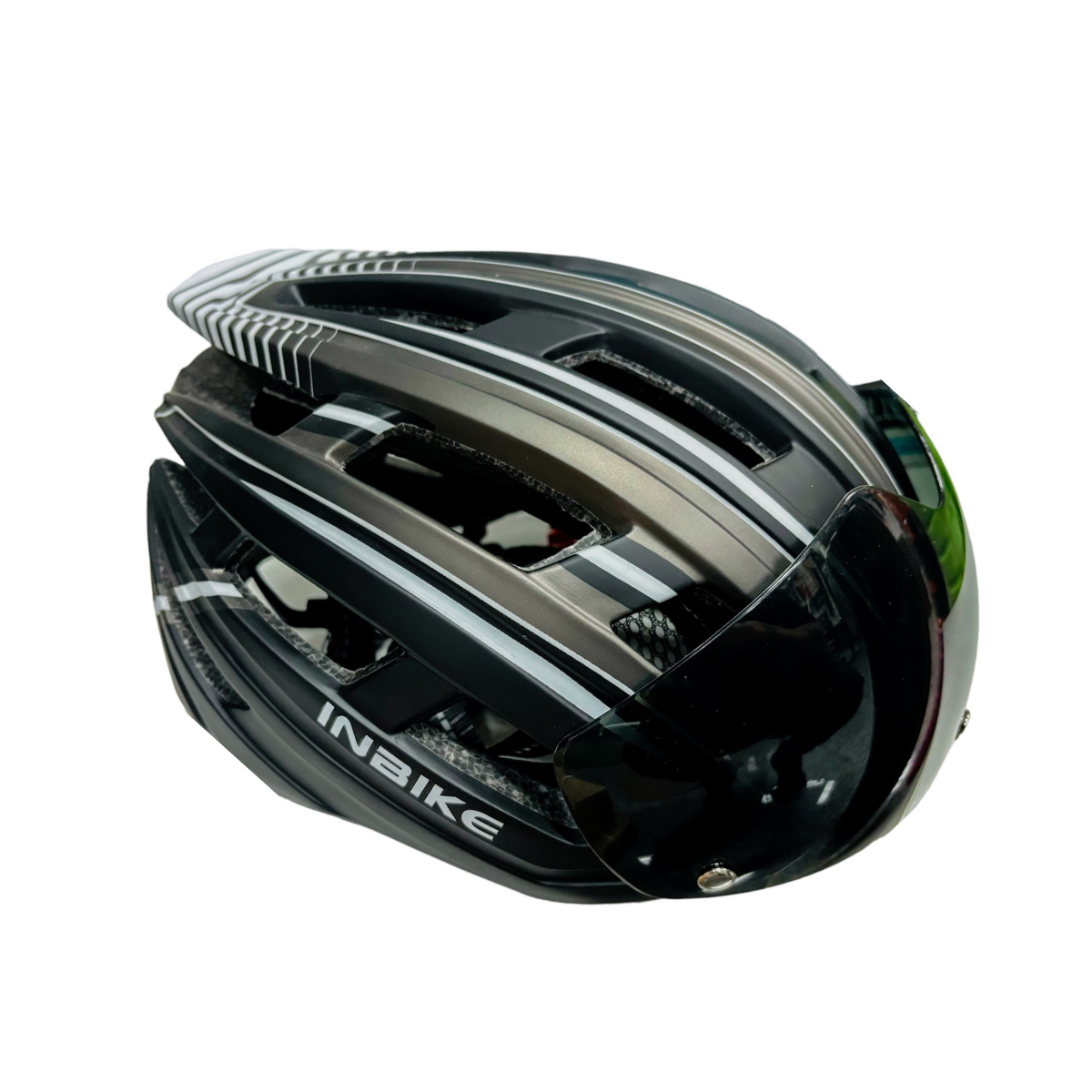 Casco Bicicleta Ciclismo Luz Led - Inbike