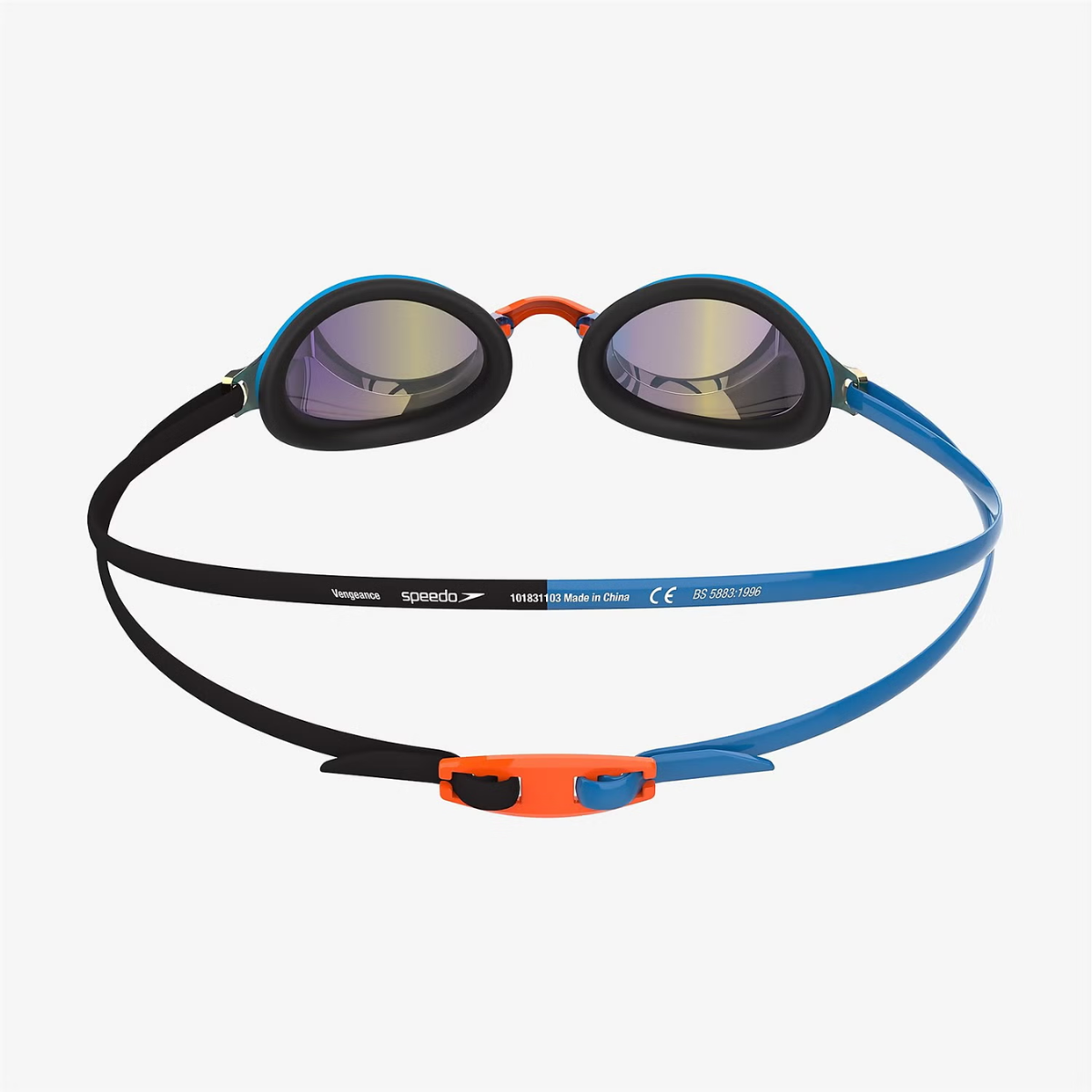 Lente Natación Espejado Fastskin Uv Anti-fog Speedo