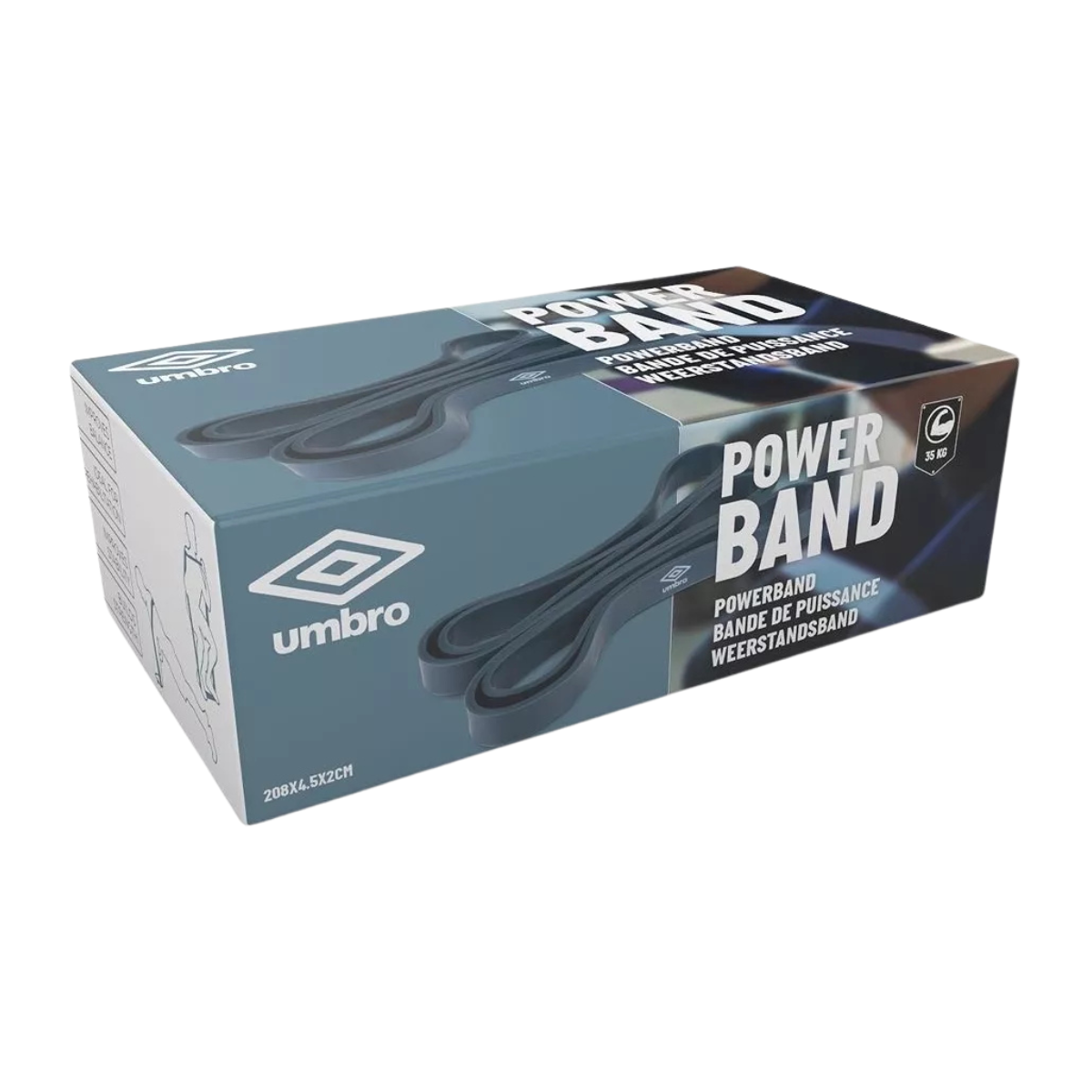Banda Elástica Superband - 208x1.3cm Para Todo Nivel Umbro