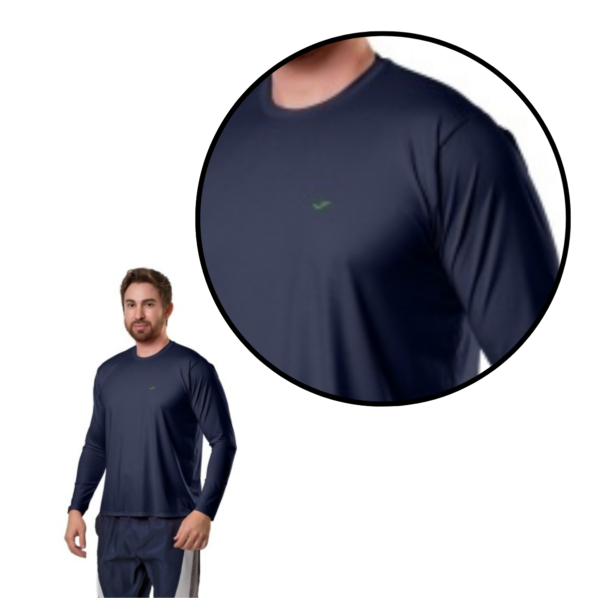 Remera M/l Adulto Con Upf 50+ Elite