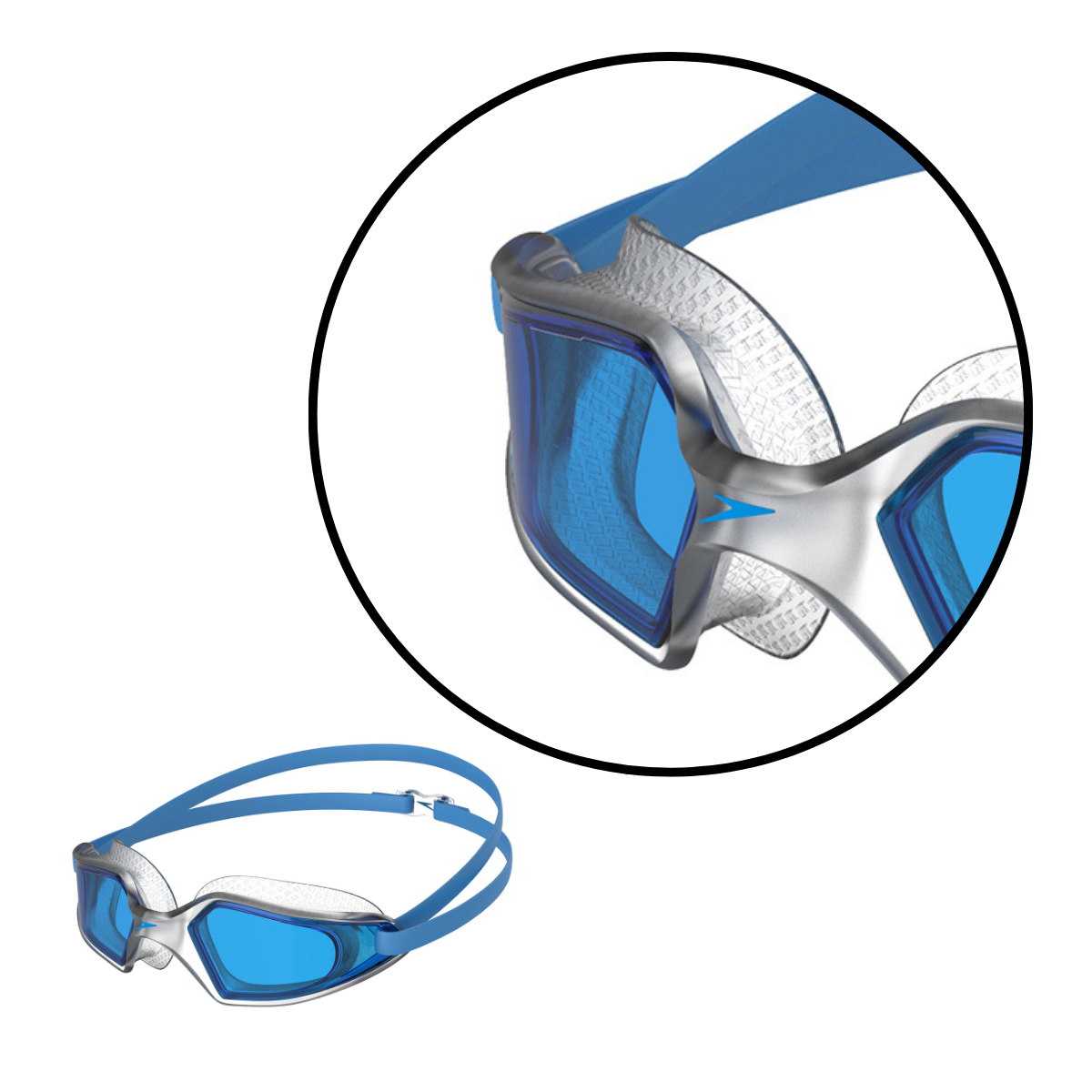 Lente Natación Hydropulse Uv Anti Fog Speedo