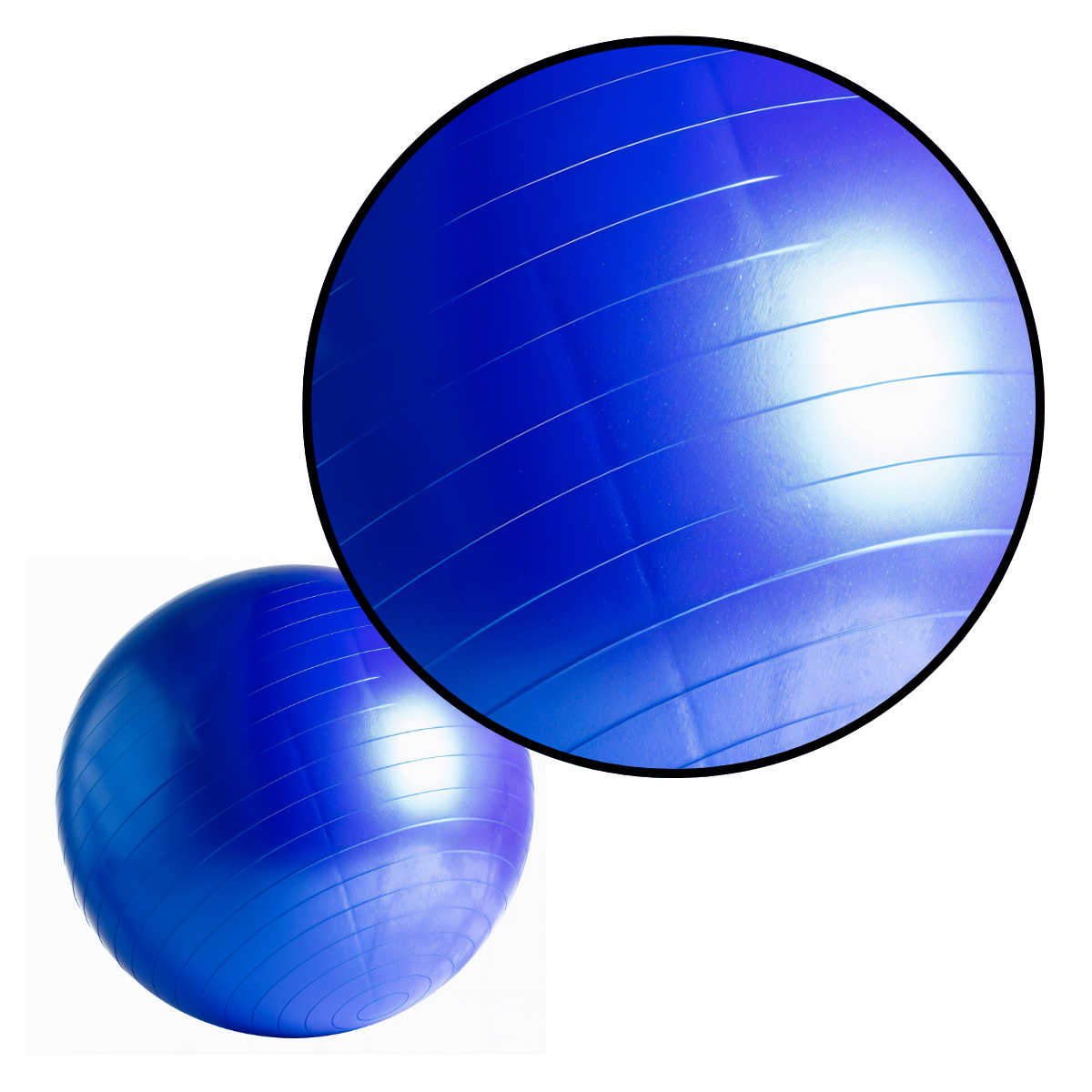 Pelota Fitball 75cm Para Pilates, Yoga Y Gimnasio Rhino