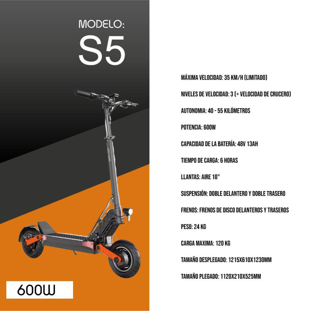 Monopatin Electrico S5 Joyor