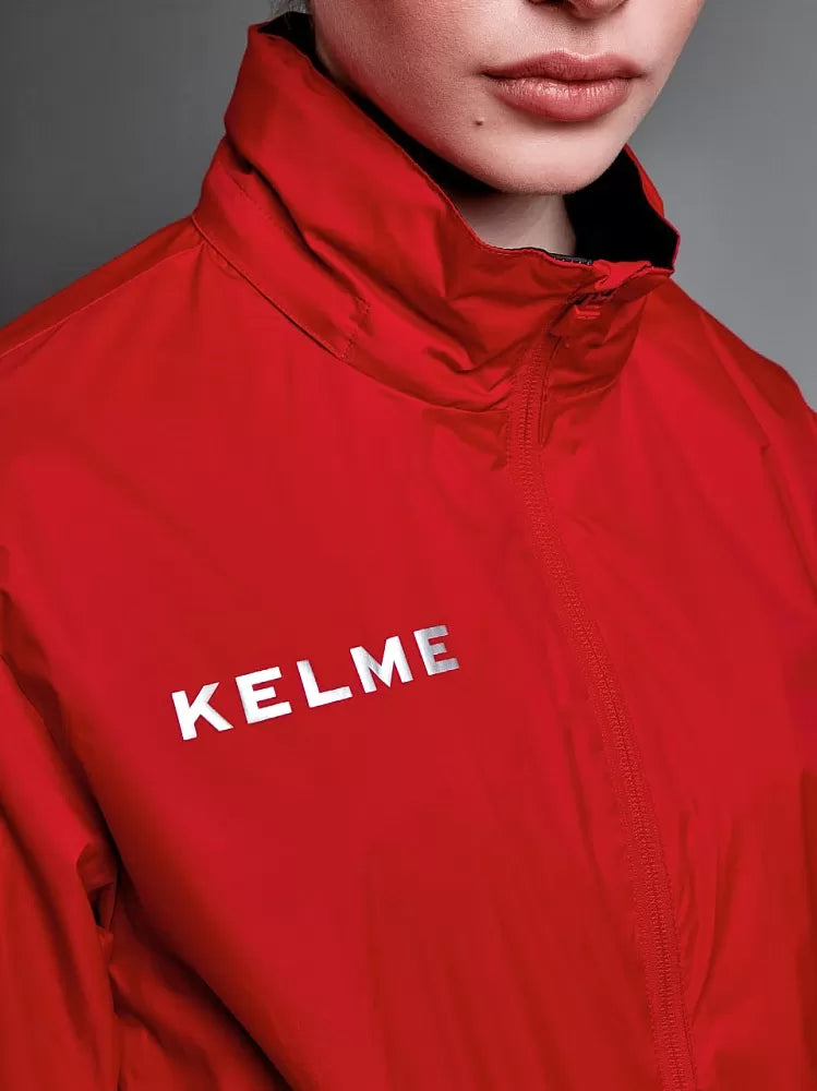 Campera De Lluvia Deportiva Kelme C/capucha Y Cierres