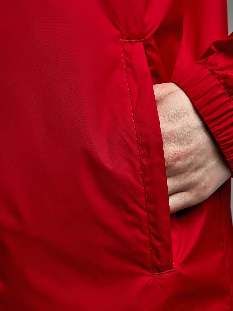 Campera De Lluvia Deportiva Kelme C/capucha Y Cierres