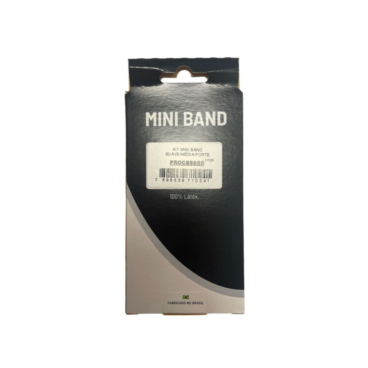 Kit 3 Mini Band Suave/media/fuerte Ind. Brasil Rhino