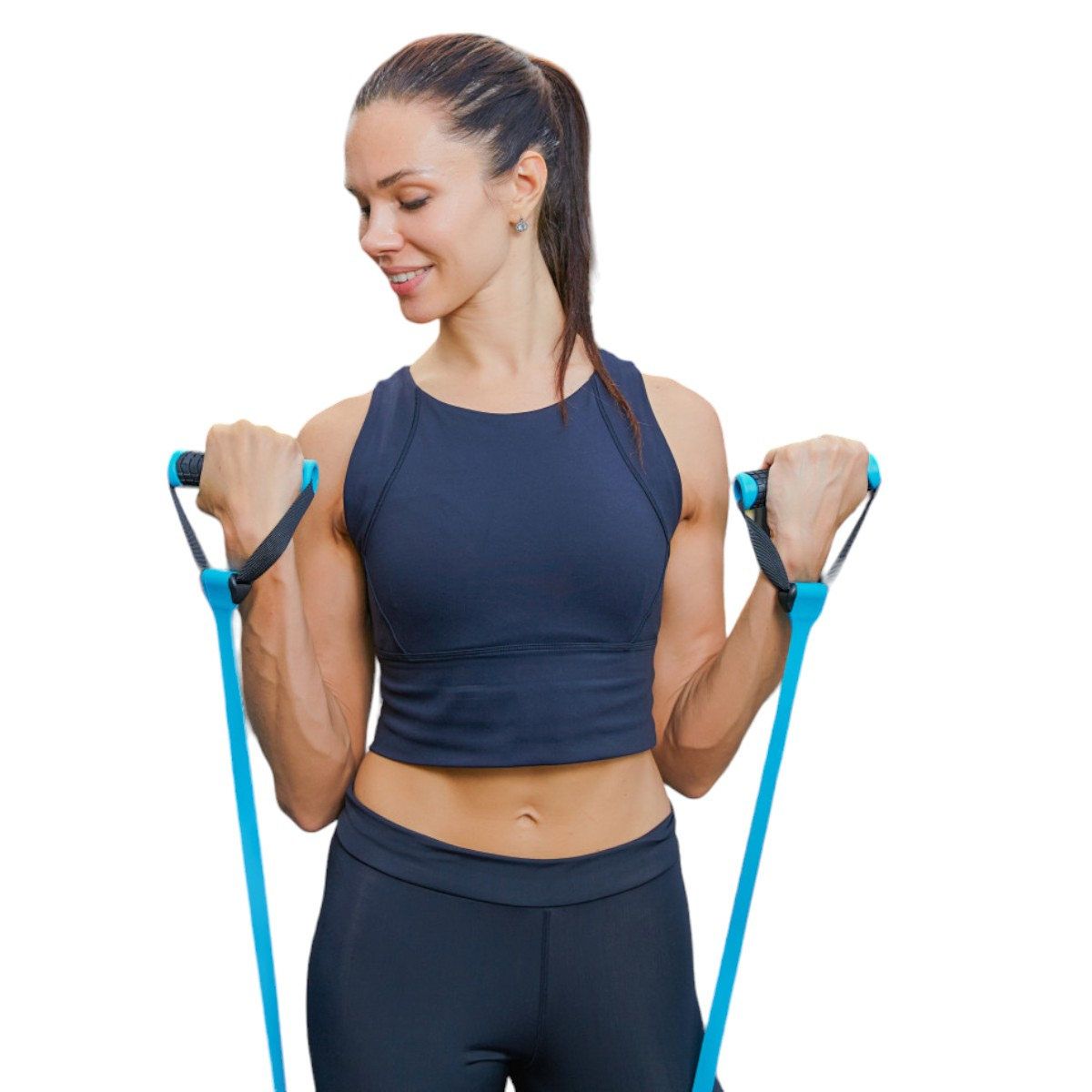 Super Band Con Agarre Gym/ Resistencia/funcional Livepro