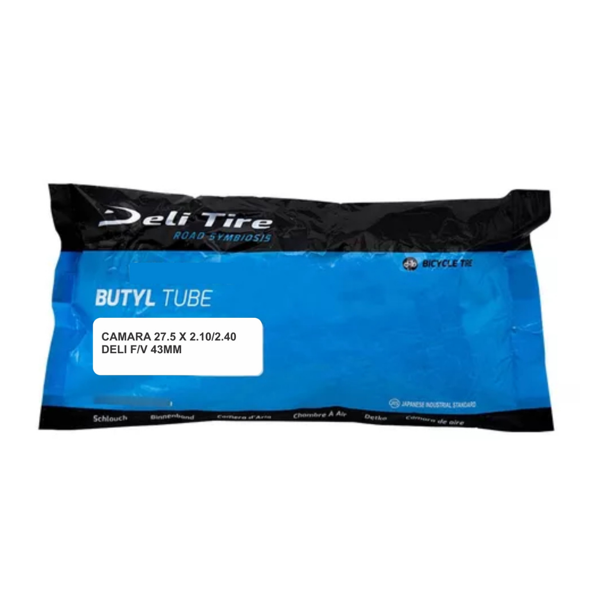 Camara Bici 27.5 X 2.10 / 2.40 Deli F/v 43 Mm - Deli Tire