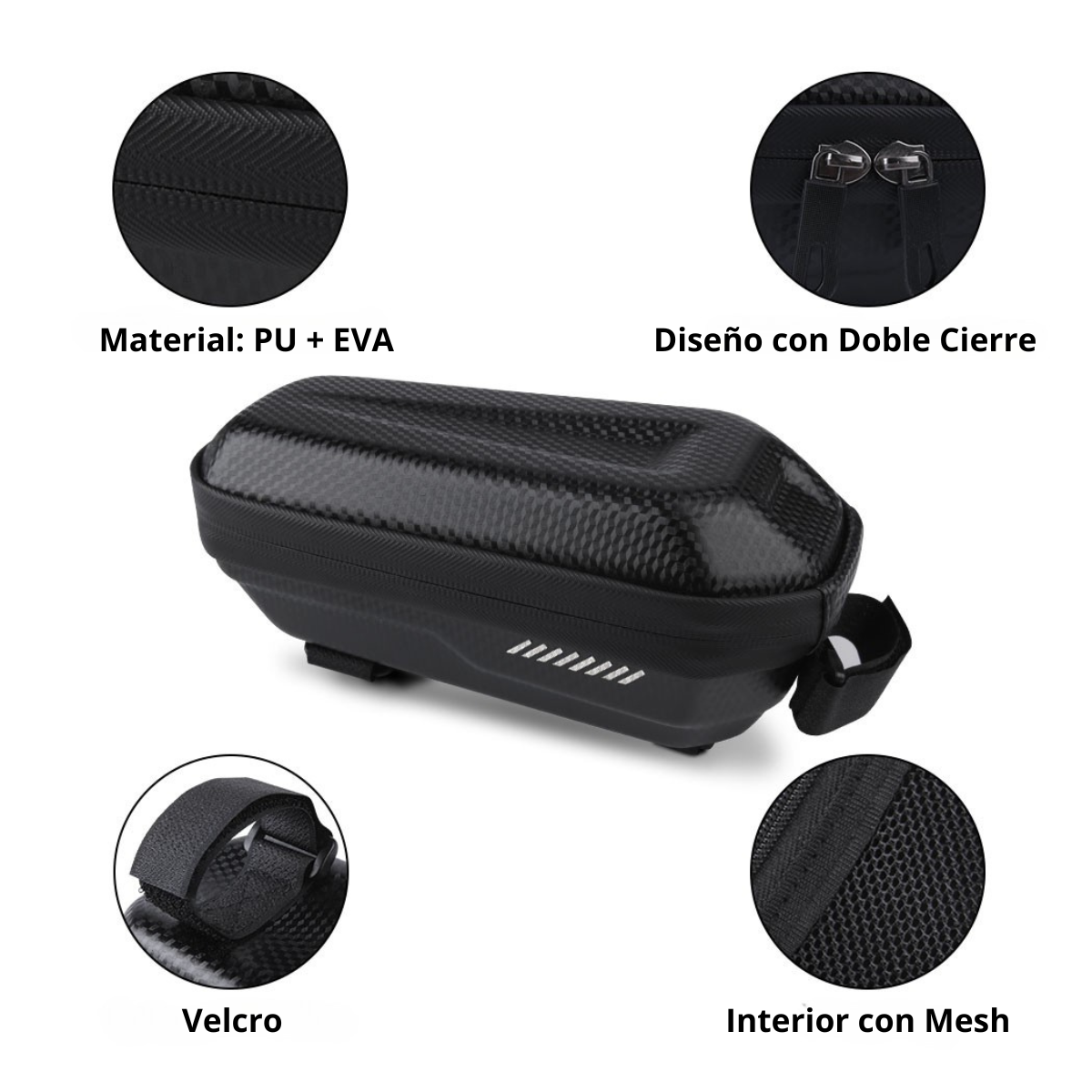 Bolso Rigido Bicicleta Impermeable Para Cuadro - Inbike