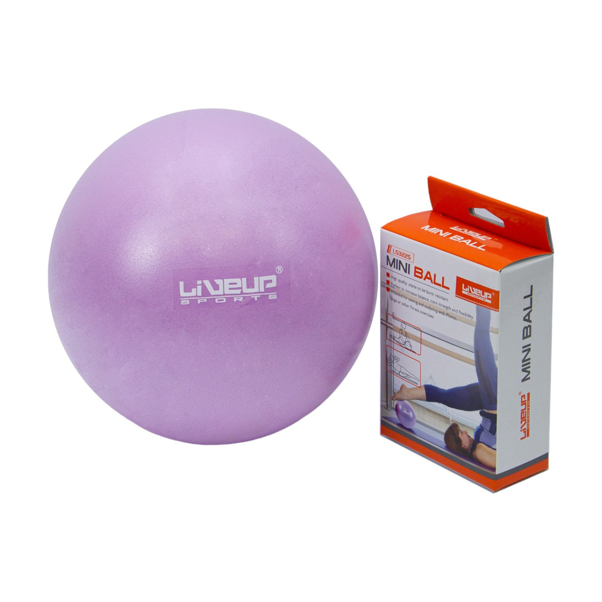 Mini Pelota Pilates Yoga Gym 20cm Livepro