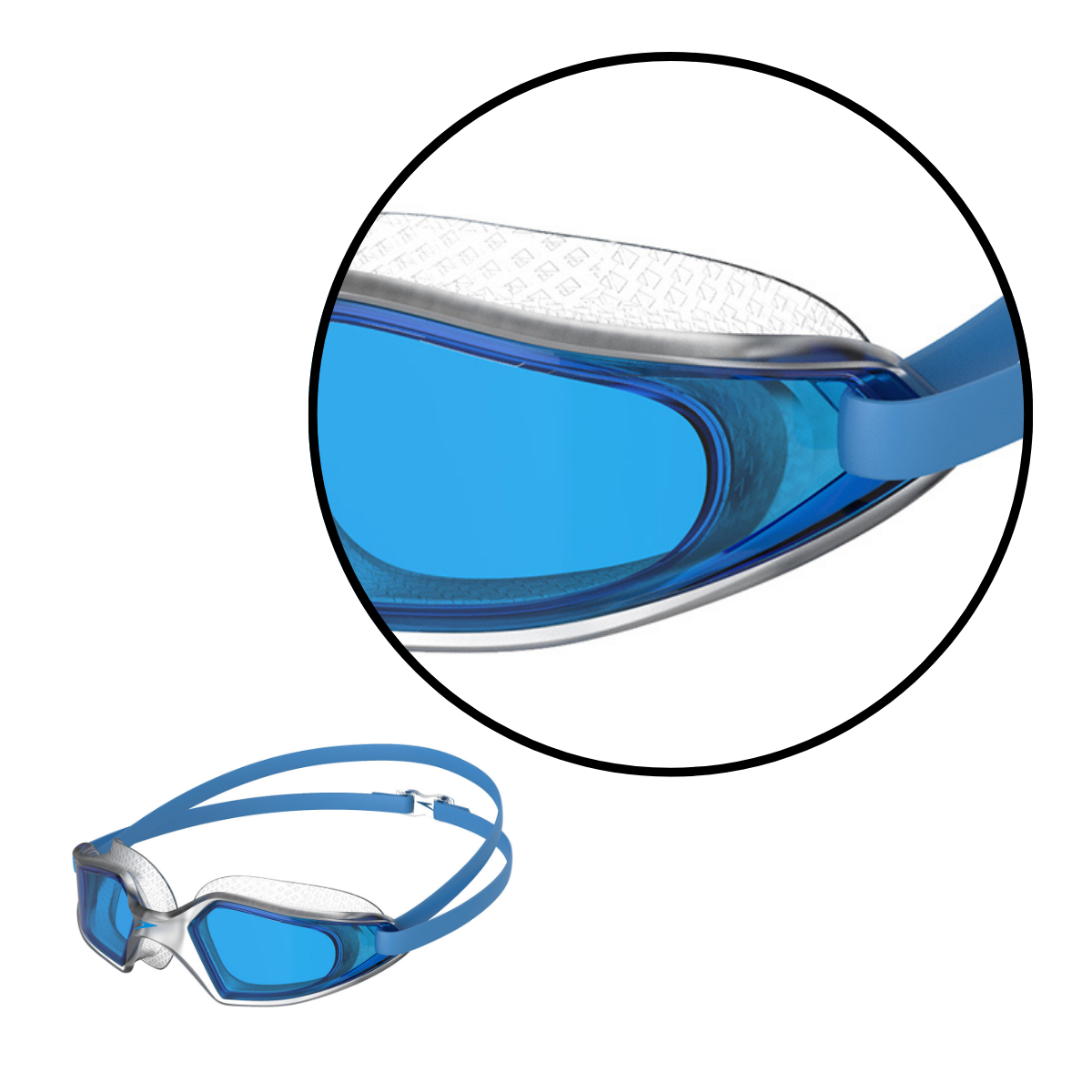 Lente Natación Hydropulse Uv Anti Fog Speedo