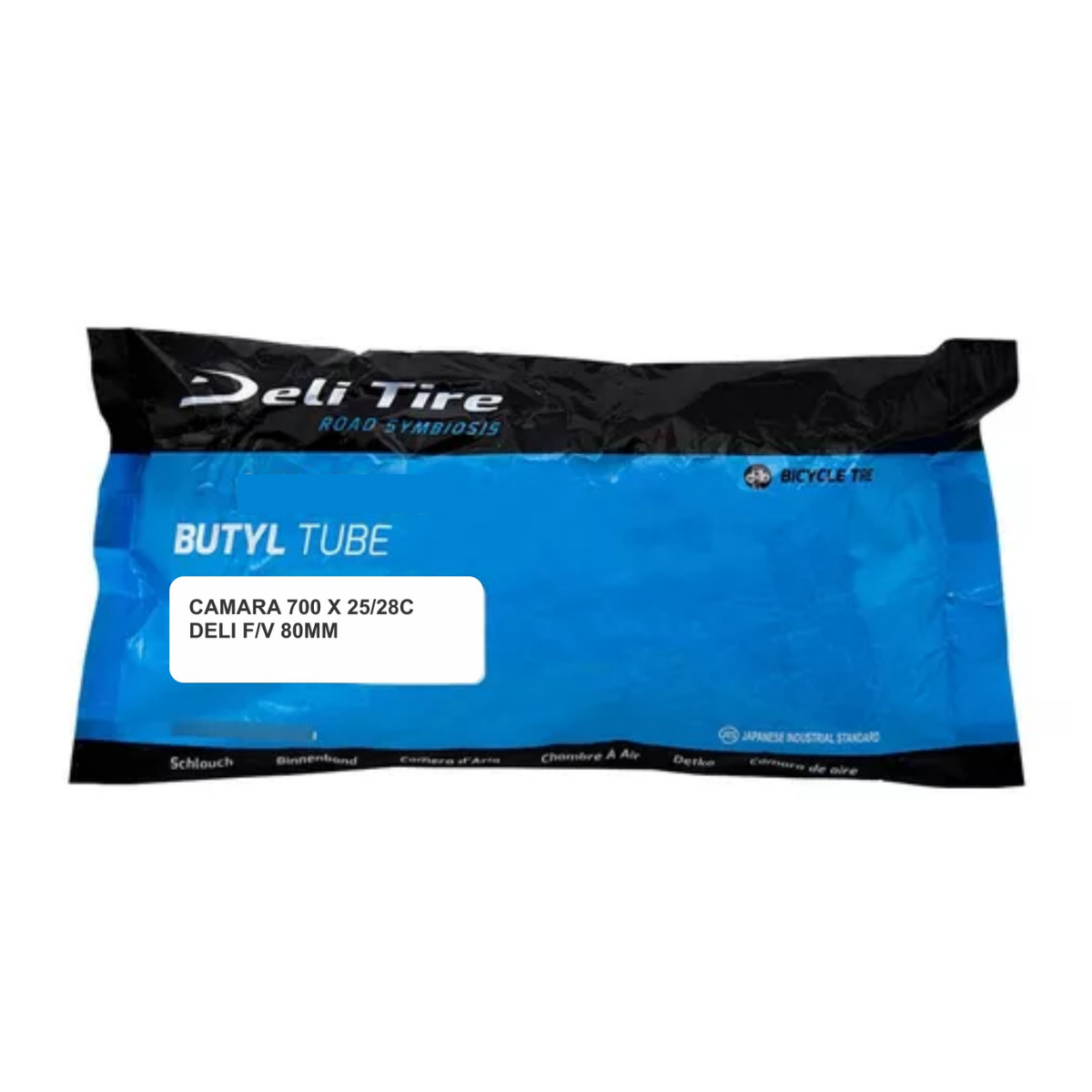 Cámara Bici 700 X 25/28c F/V 80 Mm - Deli Tire