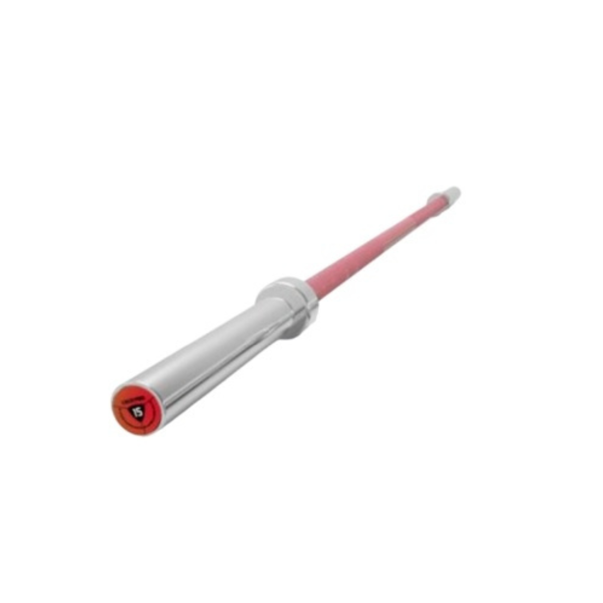 Barra Olimpica 8 Rodamientos Rosa 2.01m 15kg Dama Livepro