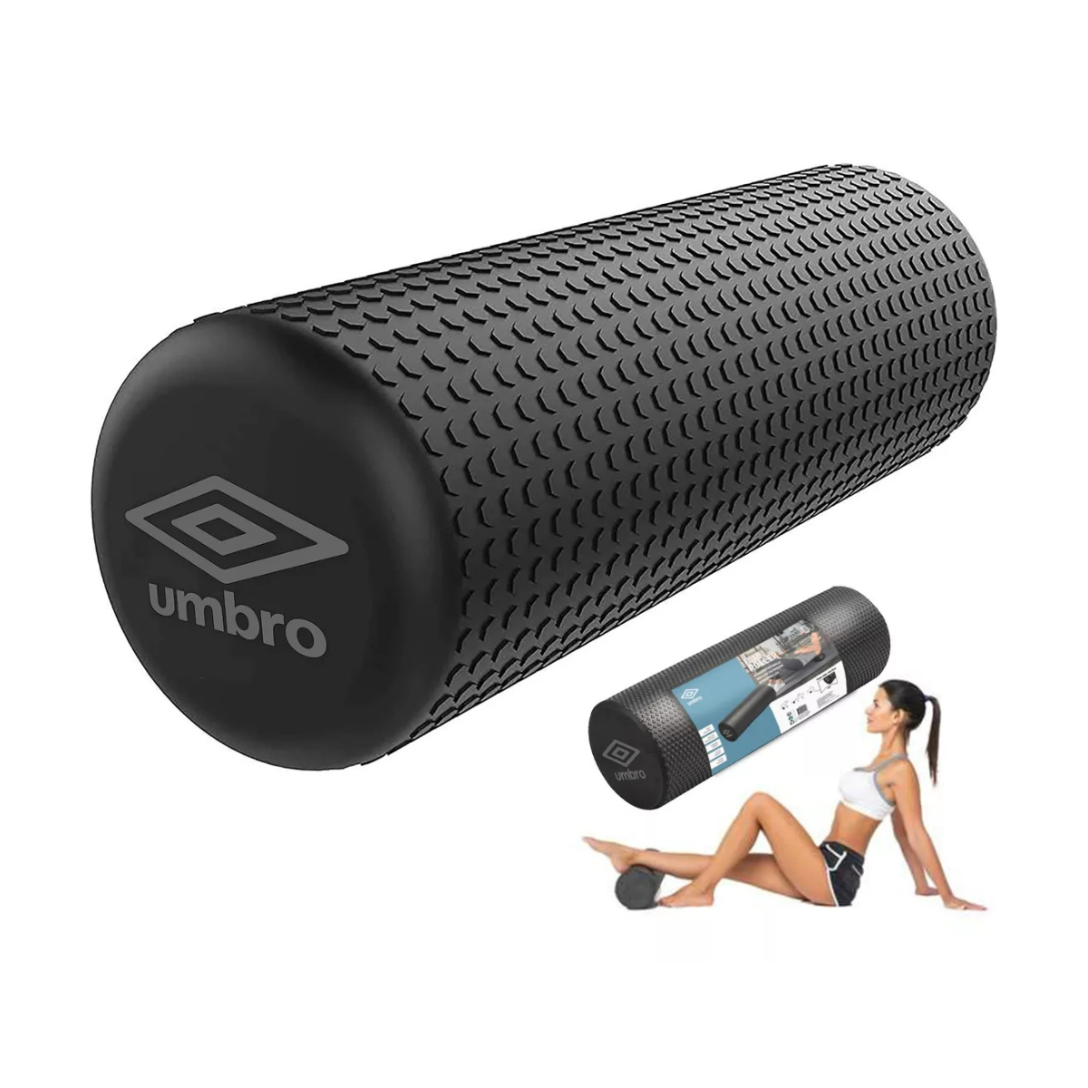 Rolo Hueco Sensitivo Pro 45cm - Fisioterapia, Masajes Umbro