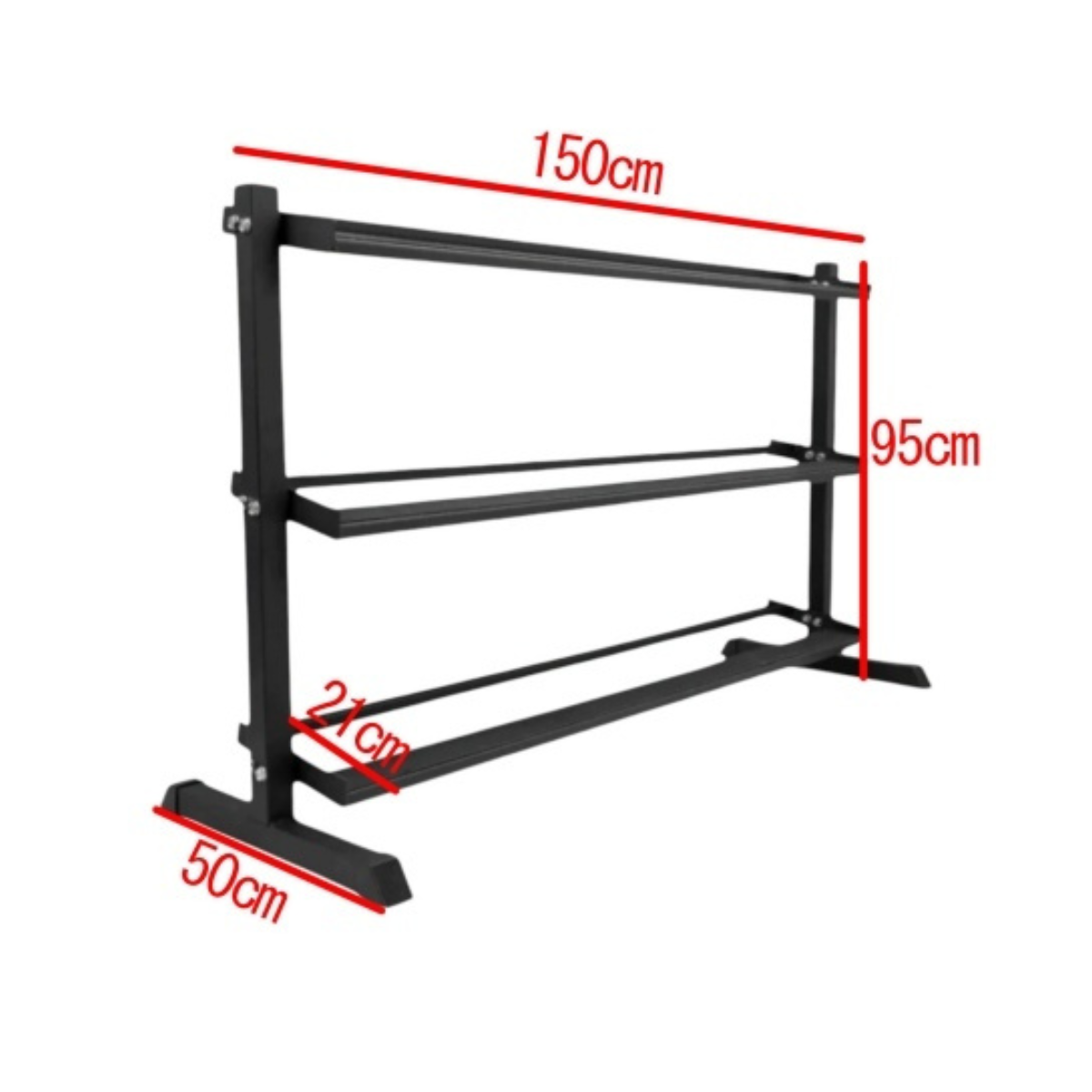 Soporte 3 Niveles Dumbbell Mancuernas 3106 Rhino