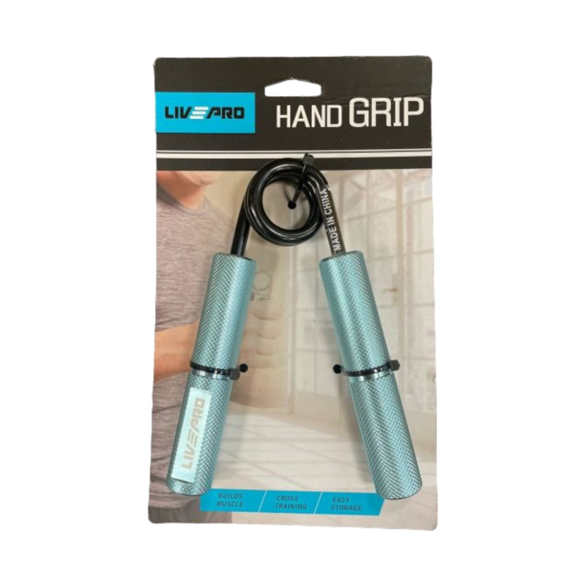 Hand Grip Ejercitador De Mano Y Antebrazo 140lb - Livepro