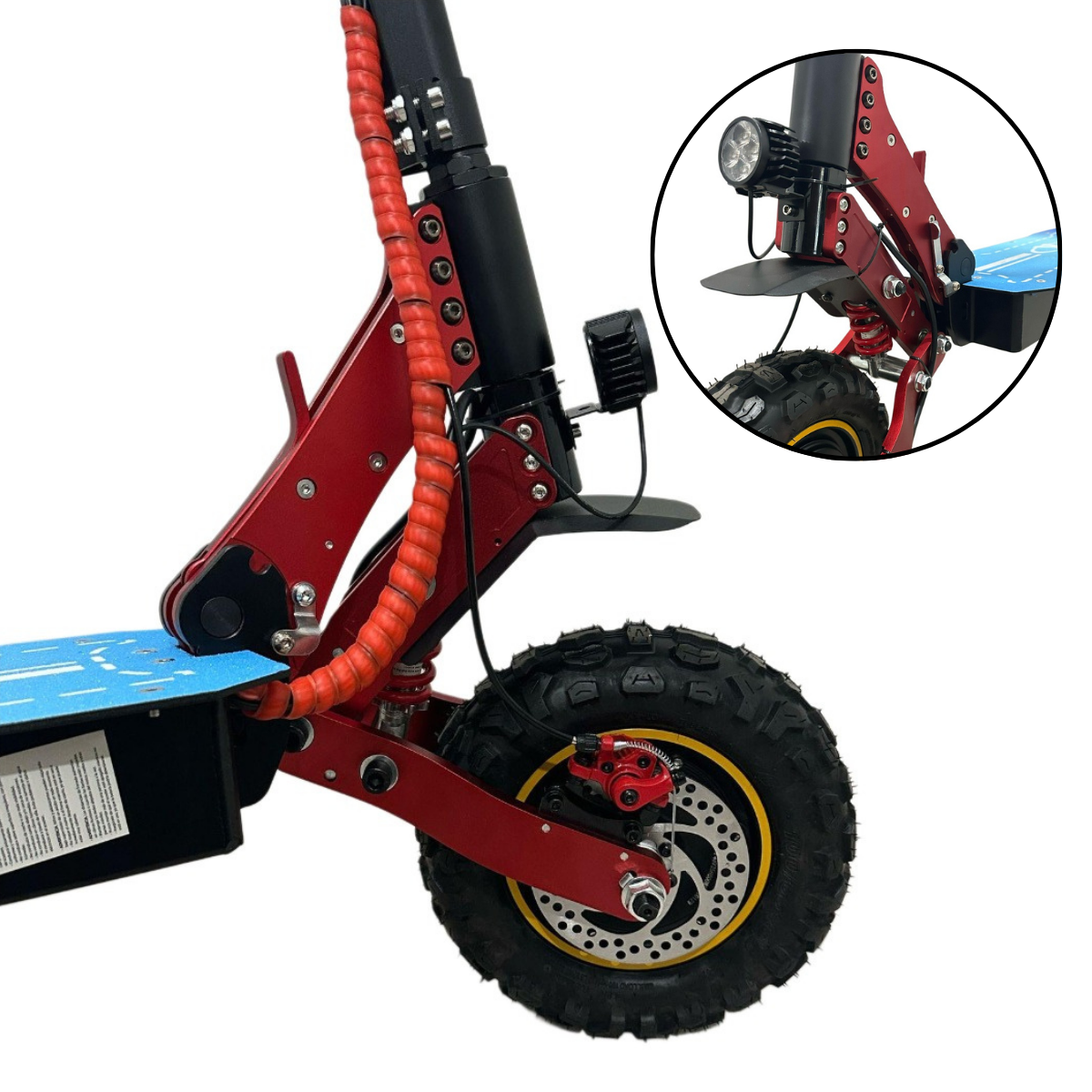 Monopatin Eléctrico Plegable K'nex 1600w