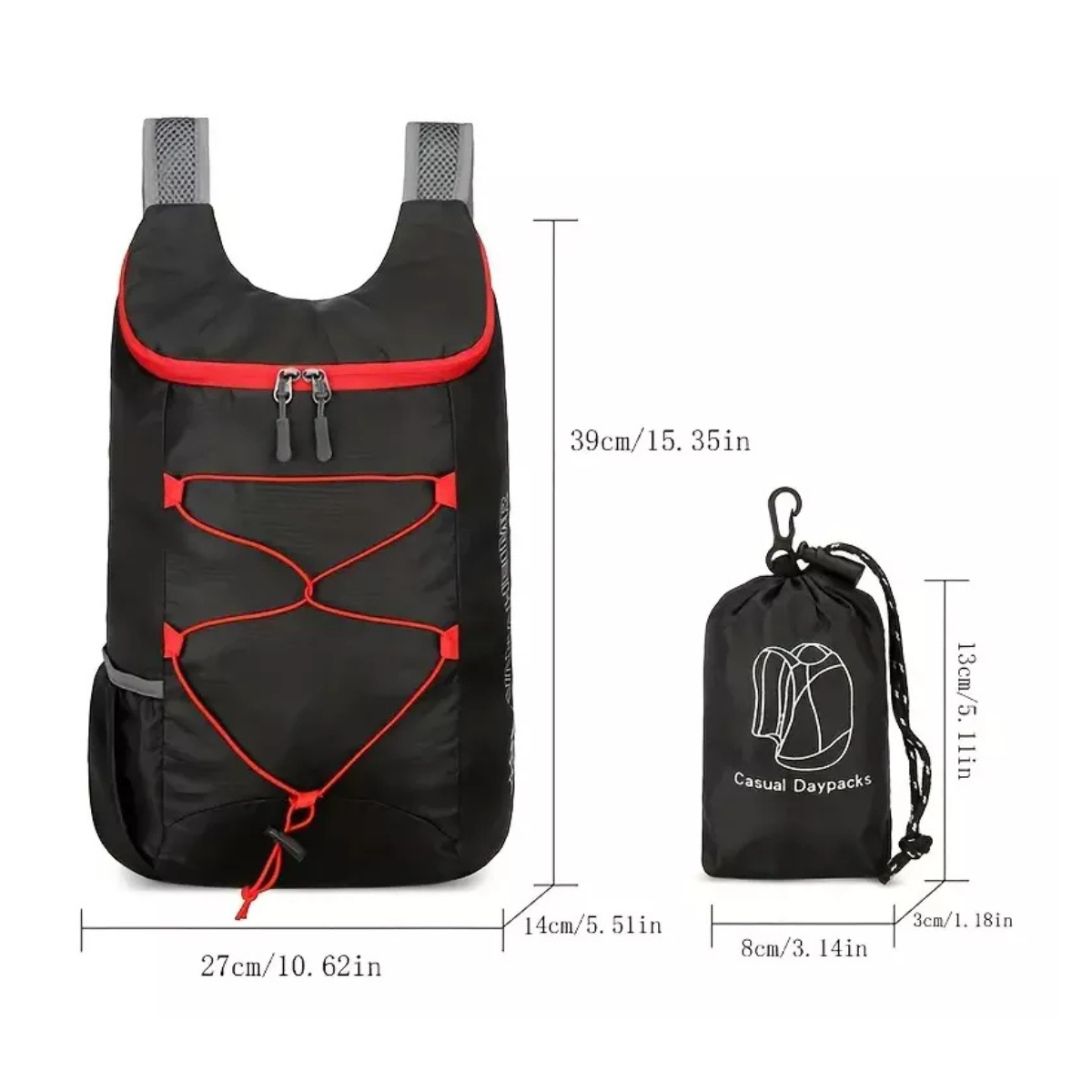 Mochila Deportiva Ultra Liviana Casual Para Viaje Camping