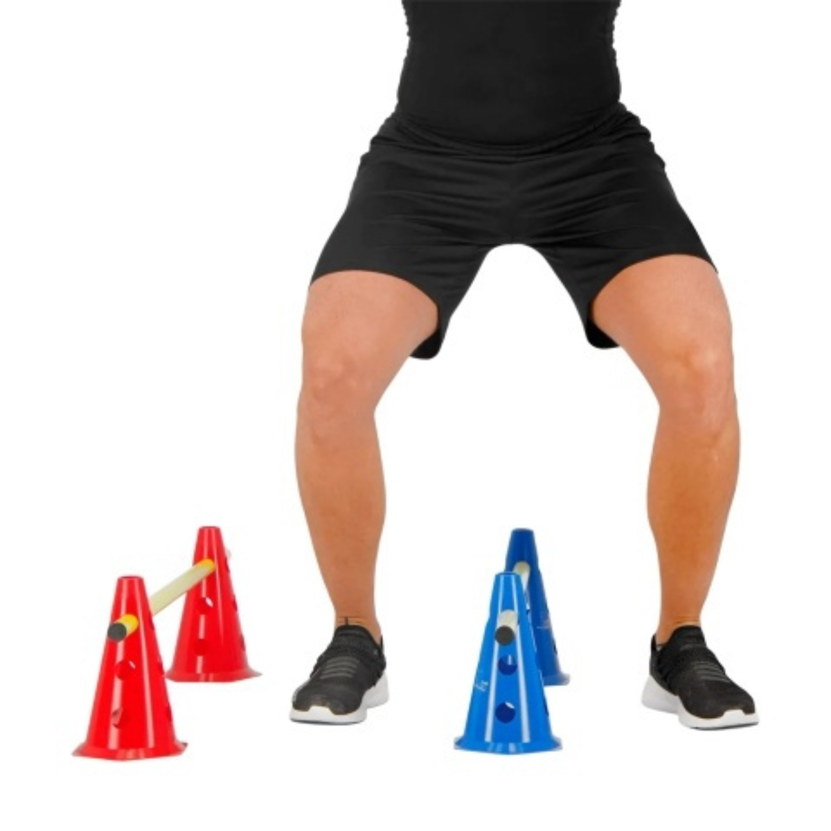 Set Entrenamiento 1 Bastón/2 Conos Fútbol Funcional - Kallango