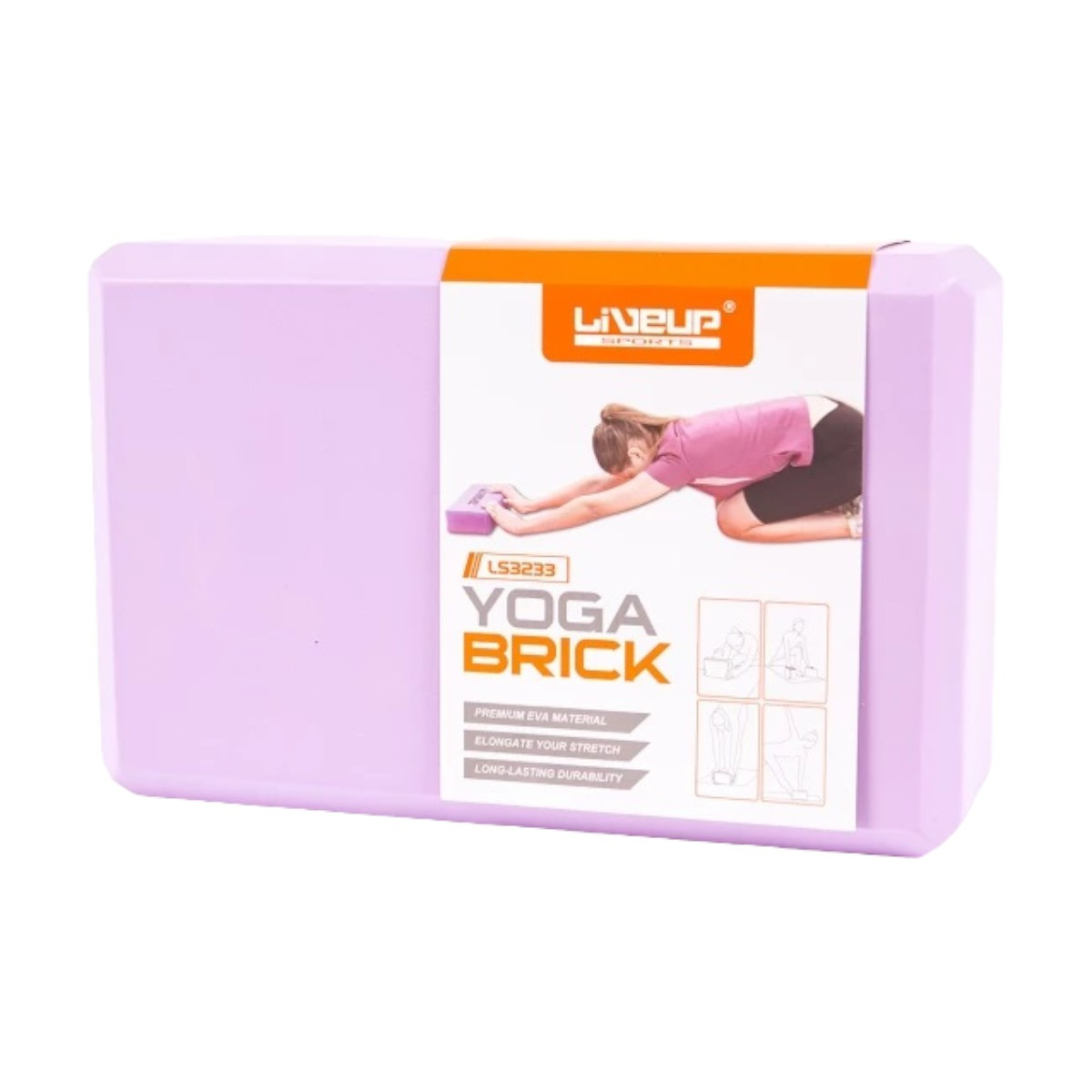 Ladrillo Goma Eva Deporte Gimnasia Yoga Pilates Livepro