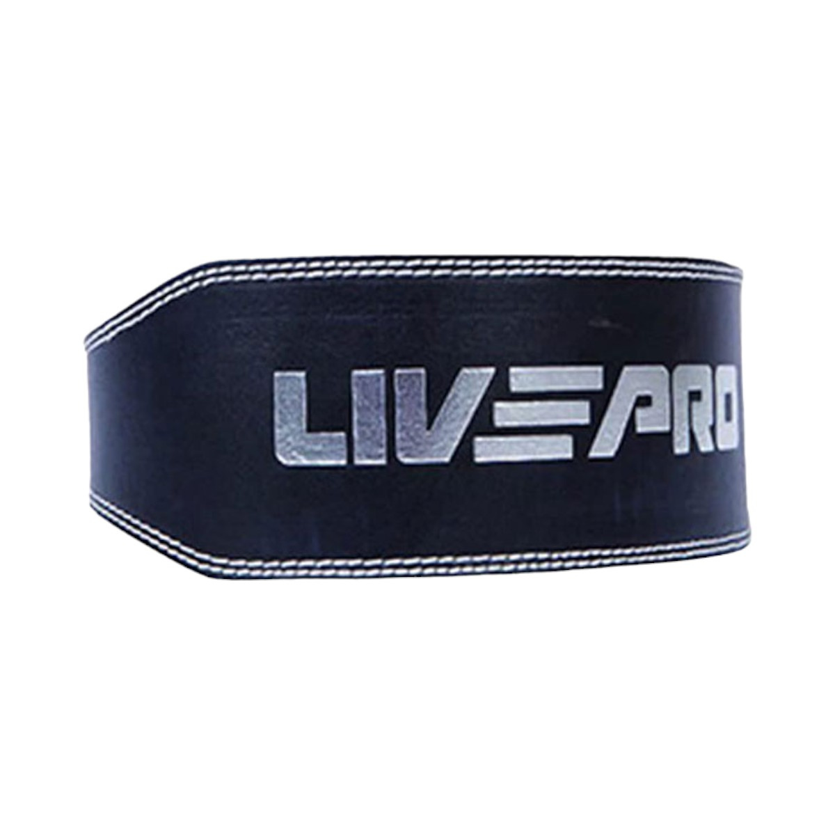 Cinturon Levantamiento Gym En Cuero Pesado M Livepro