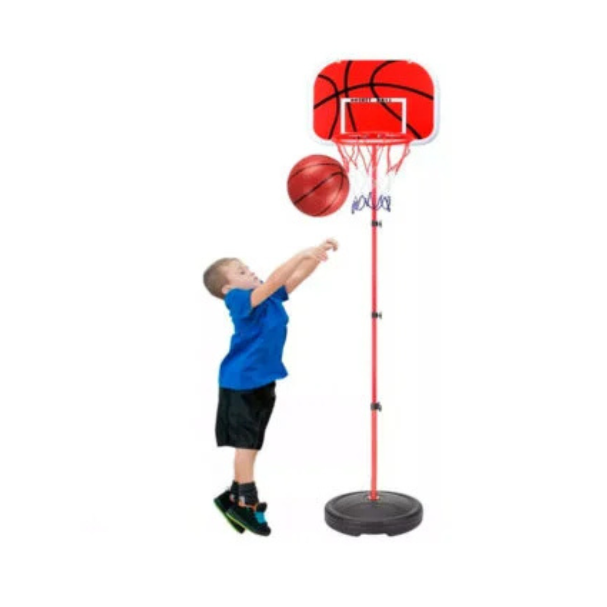 Tablero de Basquet Infantil Regulable Altura 1.50