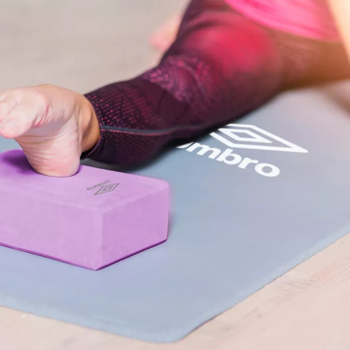 Alfombra De Yoga Mat Antideslizante 180x60x1cm Umbro