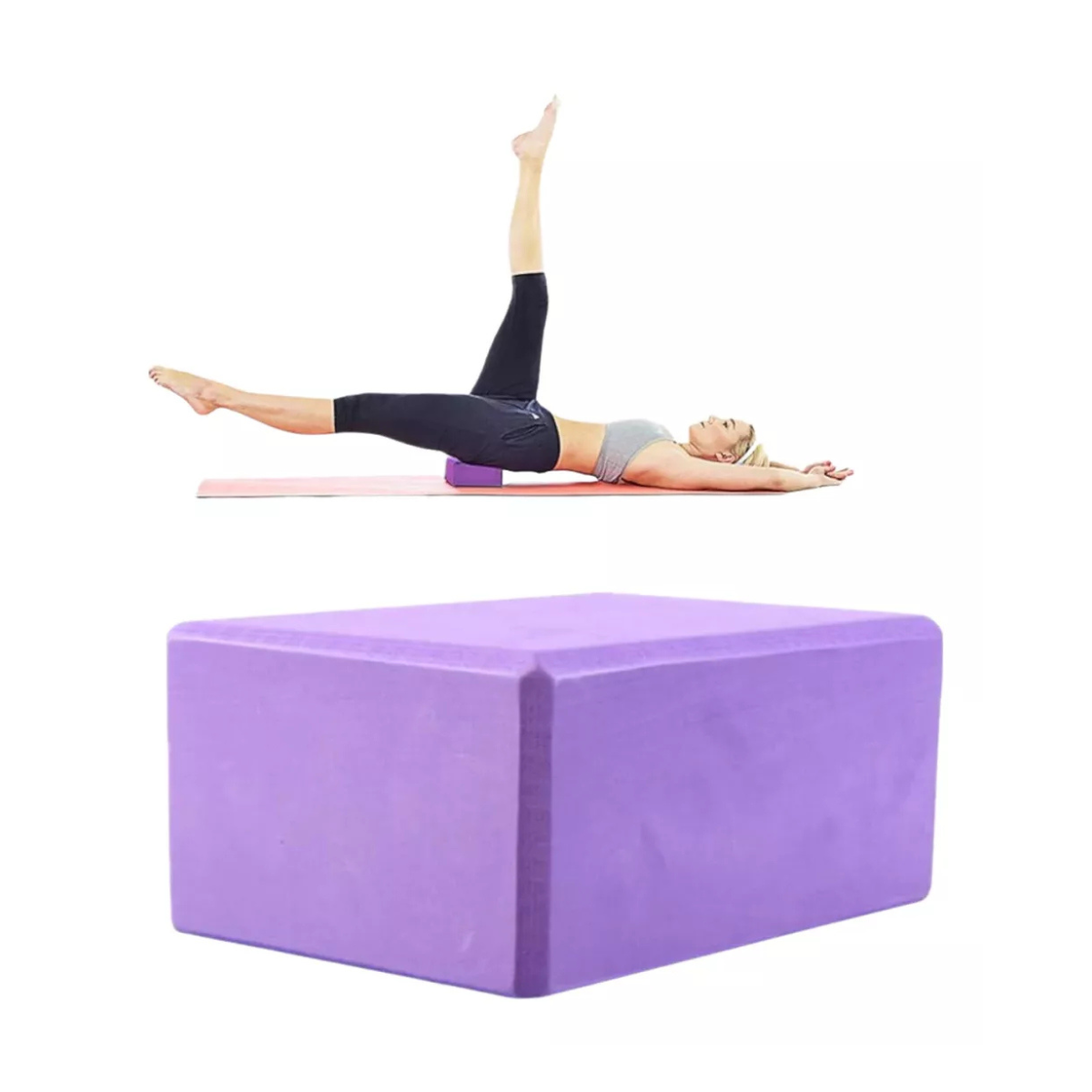 Bloque Ladrillo Goma Eva Pilates Yoga