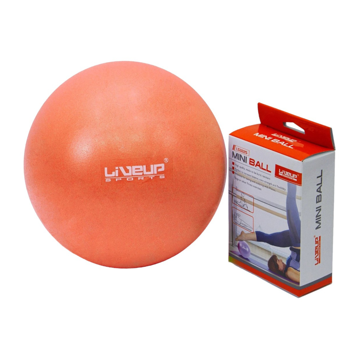 Mini Pelota Pilates Yoga Gym 25cm Livepro