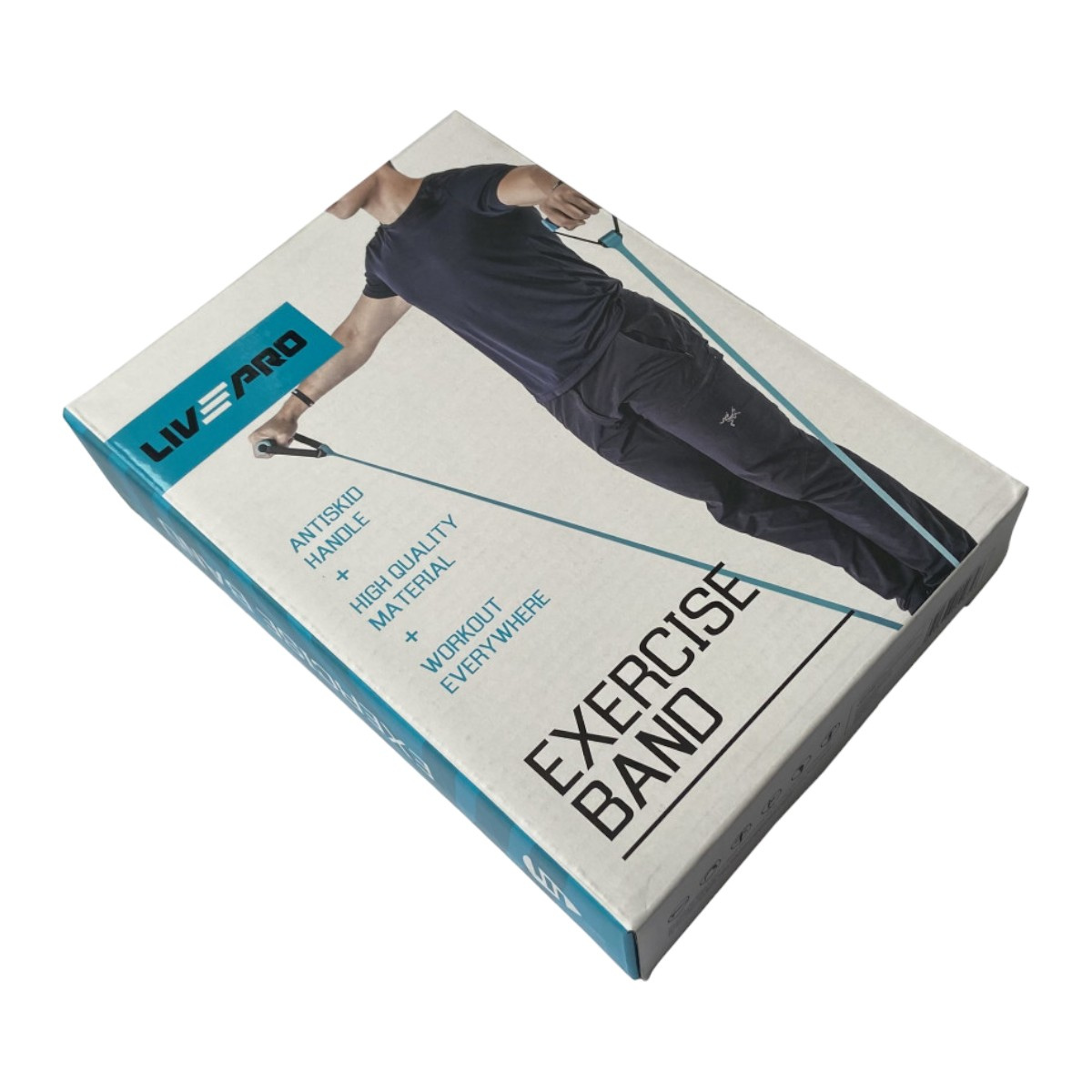 Super Band Con Agarre Gym/ Resistencia/funcional Livepro