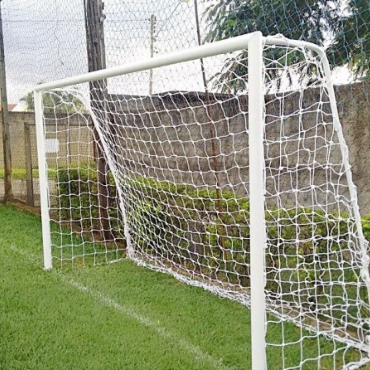 Par Red De Arco Baby Futbol 4,2x2,3x0,5m 4mm Gismar