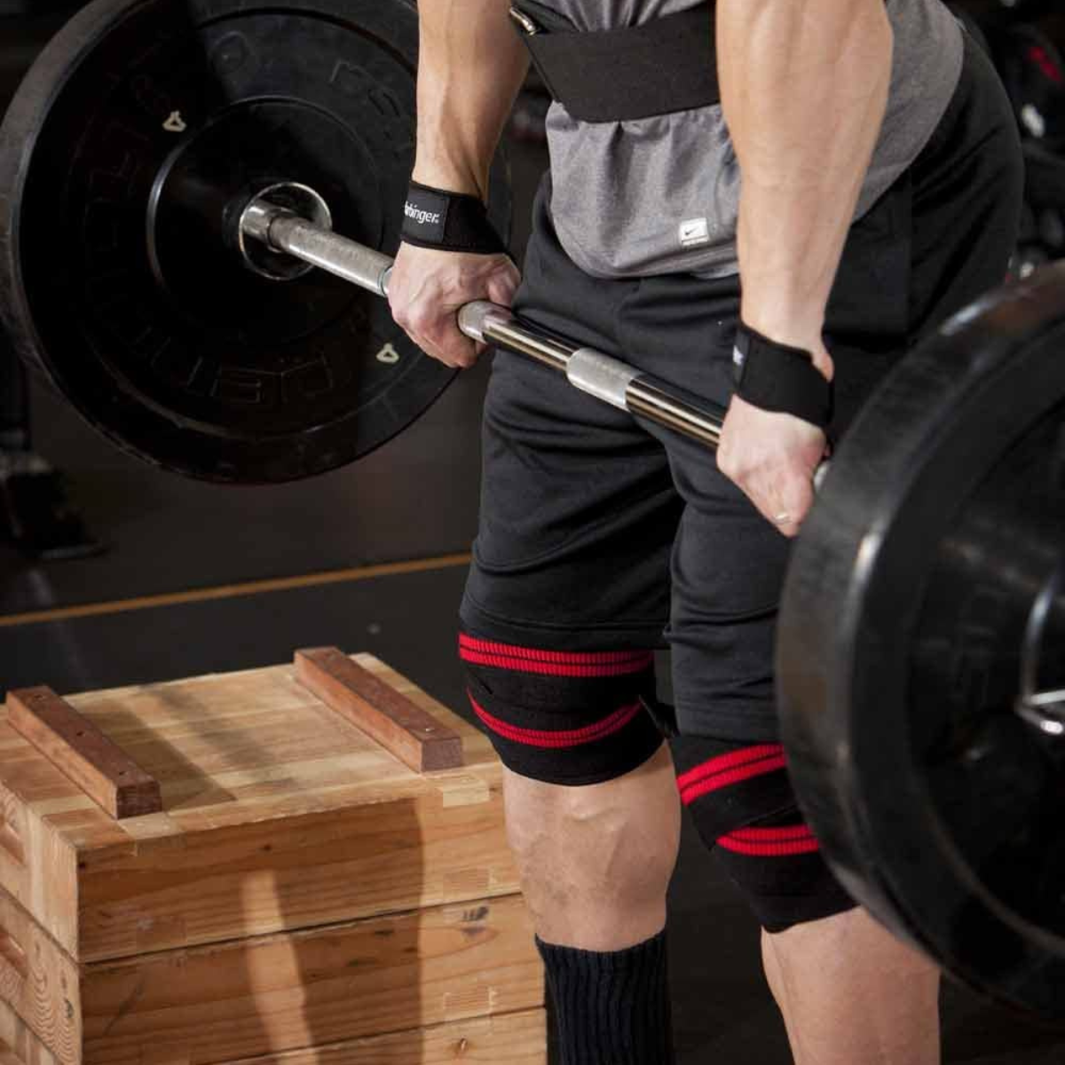 Rodillera Elastica Compresion Levantamiento Crossfit - Rhino