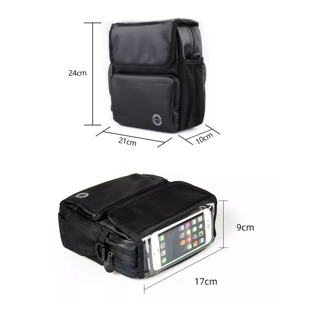 Bolso Bicicleta Impermeable Pantalla Tactil Delantero-InBike