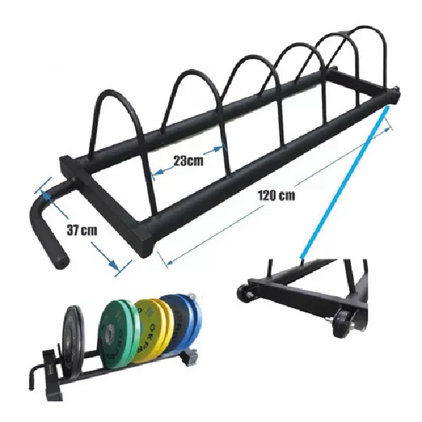 Soporte Para Discos De Crossfit Halterofilia
