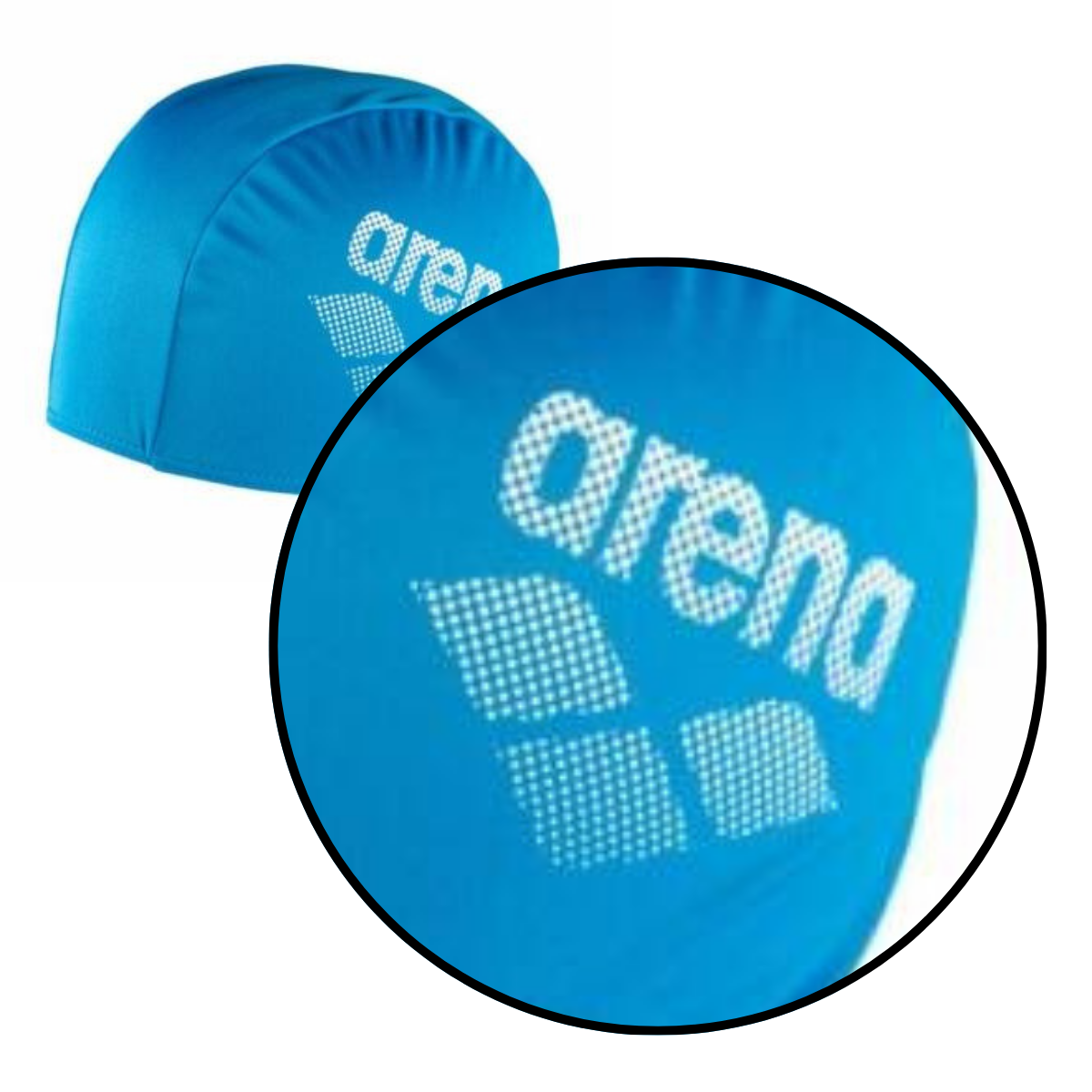 Gorra De Natacion Adulto Tela Poliester Arena