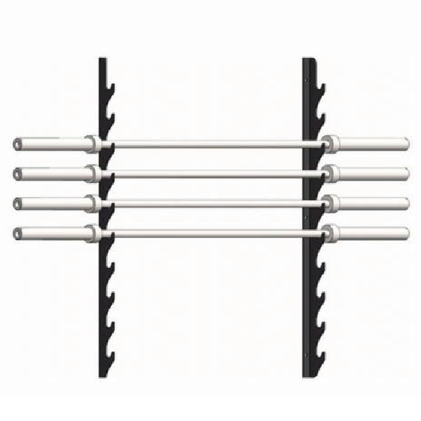 Soportes Para Barras 8 Lugares Gym Fitness - Rhino