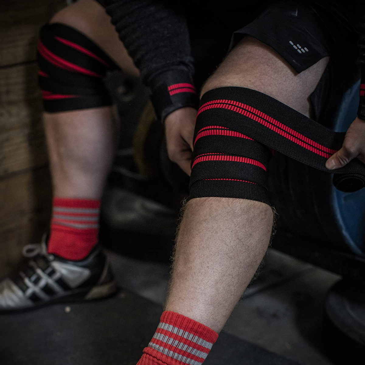 Rodillera Elastica Compresion Levantamiento Crossfit - Rhino